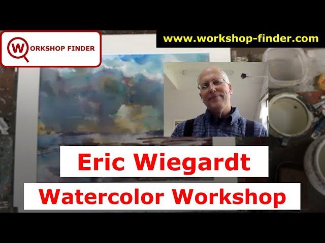Meet Eric Wiegardt for A Skyscape Watercolor Painting Demonstration & Workshops