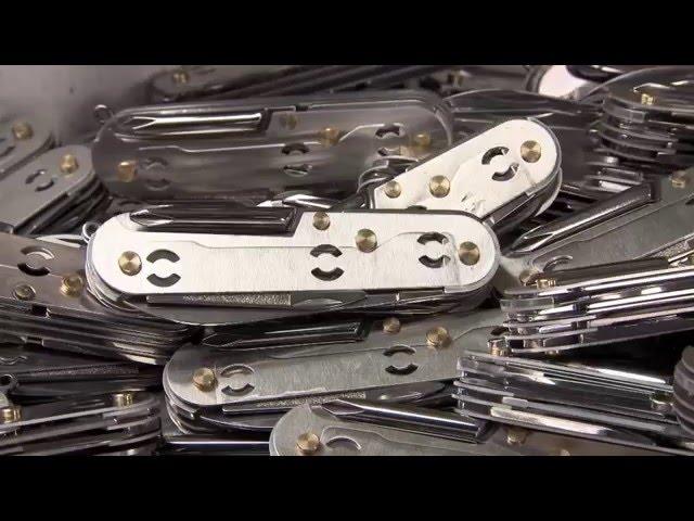 How a Swiss Army Knife is made - BRANDMADE.TV