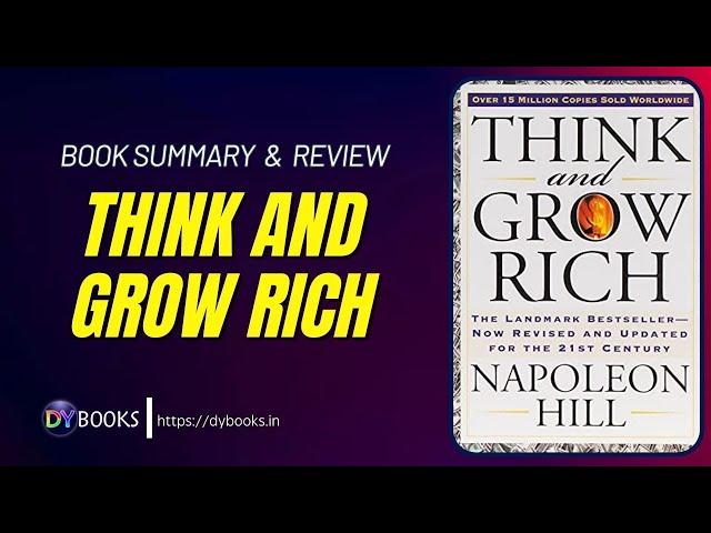 Think and Grow Rich - Book Summary & Review | DY Books