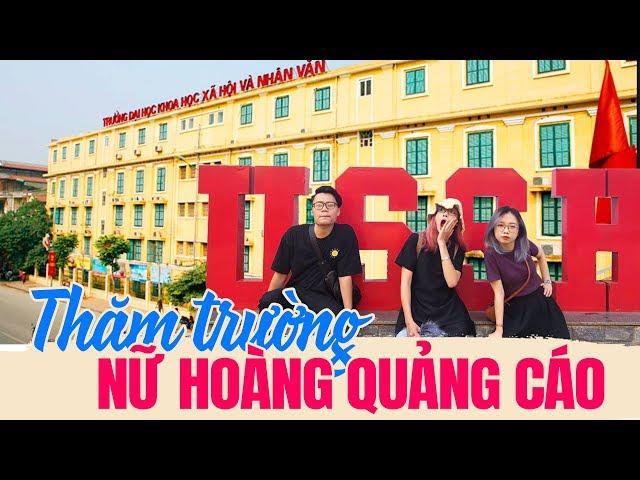 Vlog Mi Sơn : Thăm trường nữ hoàng quảng cáo Mây | ĐH Khoa học Xã hội & Nhân văn