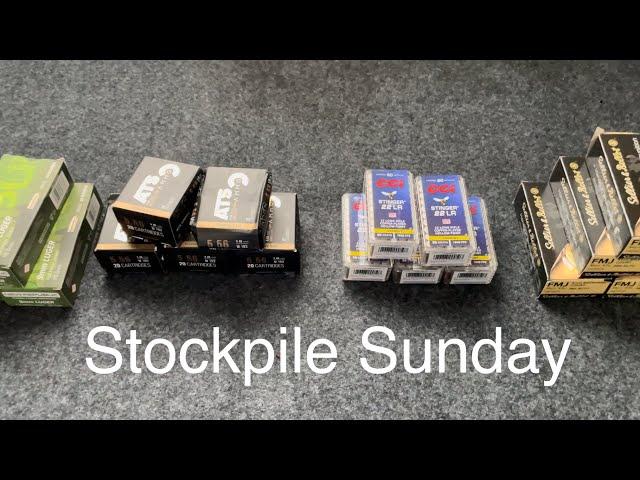 Stockpile Sunday Replenishing my range ammo! ATS 5.56, New Republic, Sellier & Bellot, CCI, Browning