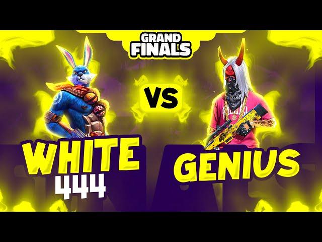 White444  Vs Genius  || Free Fire 1 vs 1 Championship Grand Final