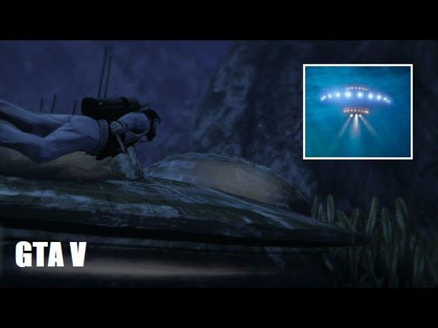 WTF... Underwater UFO ACTIVATION!!? (Hidden Warning in GTA 5!)