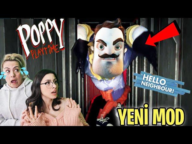 DEV HELLO NEIGHBOR KIZGIN KOMŞU PEŞİMİZDE POPPY PLAYTIME (YENİ MOD) EYLÜL LAL