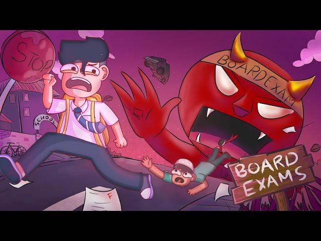 Boards Exam Ft. Abdul || Funny Animation Video || Op Toons