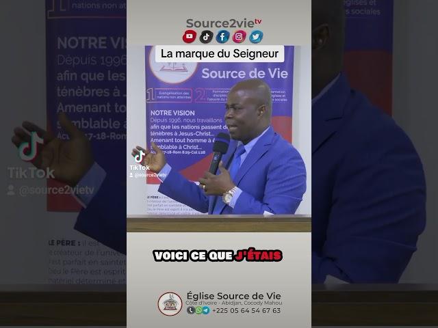 LA MARQUE DU SEIGNEUR. KOUAME Félix|Etre semblable à Christ #kouamefelix #pourtoi #foi #source2vietv