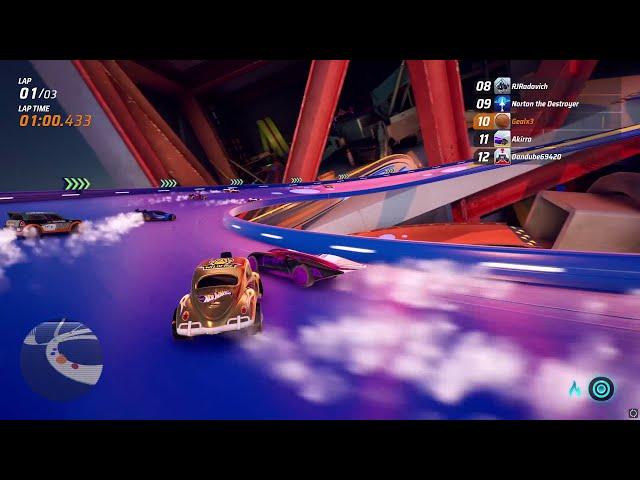 Acceleron Season 5 Race 1 Gealx3 POV | Hot Wheels Unleashed