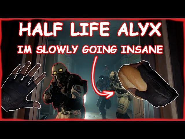 Half Life Alyx, But im Slowly Going Insane...