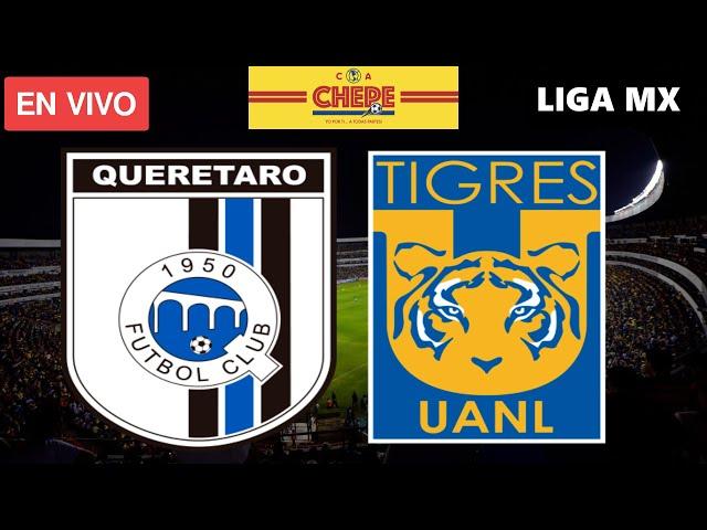 QUERÉTARO VS TIGRES EN VIVO JORNADA 8 Liga MX 2024