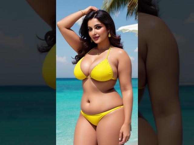 AI ART INDIAN LOOKBOOK BIKINI MODEL| BEAUTY LOOK