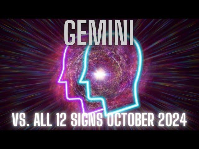 Gemini ️ VS. All 12 Signs - You Are Going To Be Happy With How Things Turn Out Gemini!