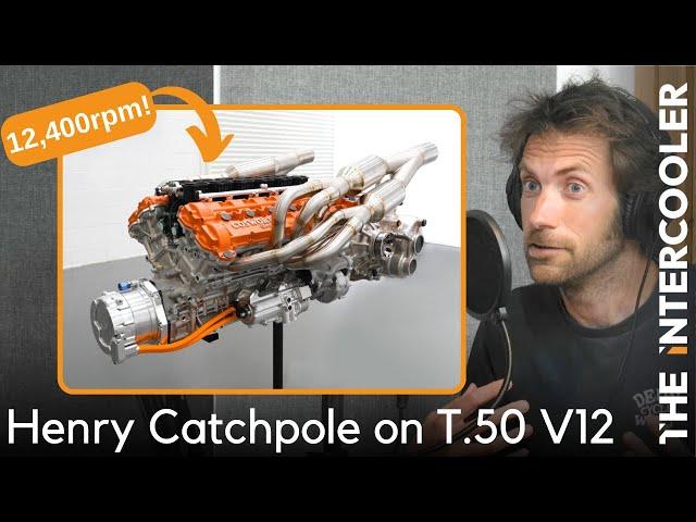 Henry Catchpole on the INCREDIBLE 12,400rpm GMA T.50 V12 engine