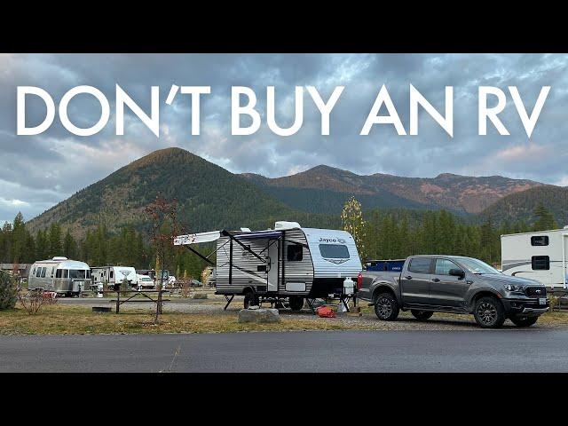 5 REASONS TO NOT BUY AN RV OR TRAVEL TRAILER - Why we sold our Jayco JayFlight SLX 174BH Baja