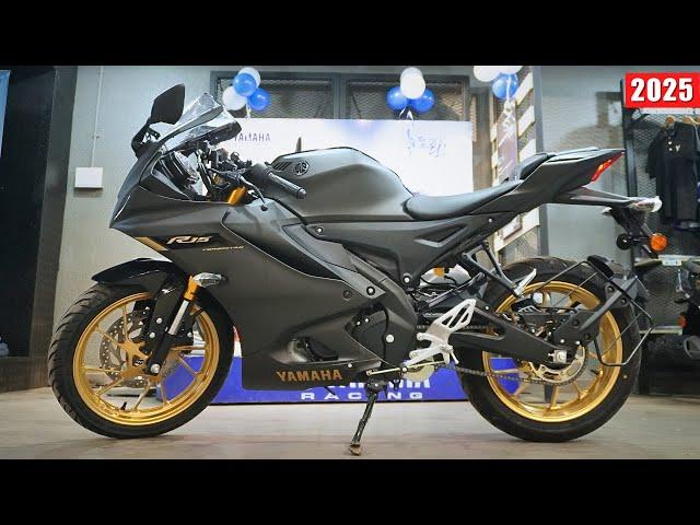 2025 YAMAHA R15 V4.0 OBD-2B Review - Price & All Colors | Features | Black