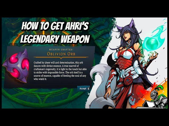 Ahri's Legendary Weapon (Oblivion Orb) | Ruined King - A League of Legends Story