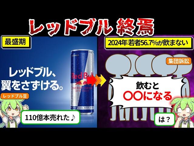 若者の56.7%が飲まないレッドブルの現在が悲惨すぎた…（ずんだもん×ゆっくり解説）