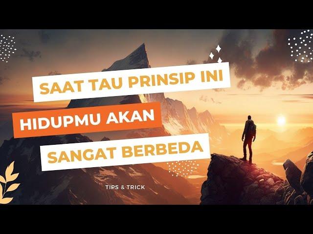 20 prinsip hidup untuk Sukses dan Bahagia || video Motivasi