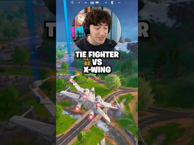 TIE Fighter Vs X-Wing in Fortnite!
