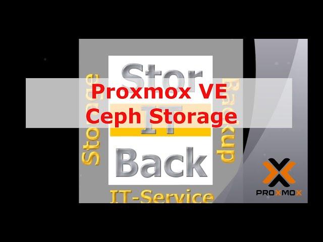 Proxmox VE - Installation von Ceph