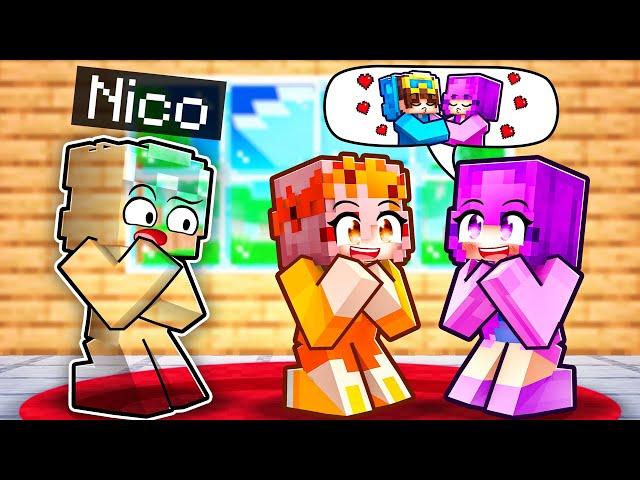 INVISIBLE BOY in a GIRLS ONLY Minecraft Sleepover!