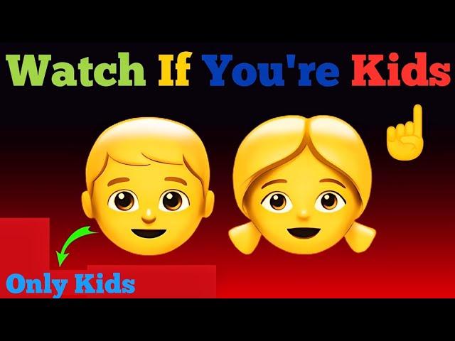 Watch This Video If You're a Kids...(Hurry up).#zelura #facts #usa #emoji