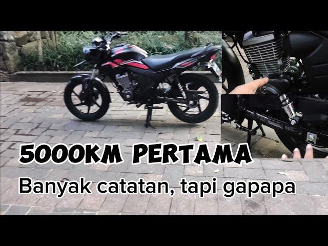 5000km pertama, bersama Honda CB 150 Verza