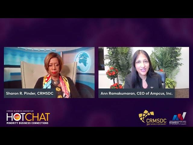 Hotchat Podcast featuring Ann Ramakumaran | Ampcus Inc.