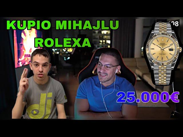 BAKA PRASE KUPIO MIHAJLU MADICU ROLEXA *25.000 eura*