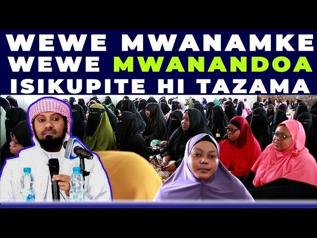 SHEIKH KISHKI AWA KUGWI WA WANAWAKE AONGEA MANENO MAZITO AJAWAHI ONGEA, ATOA SIRI ZILIZO KWENYE NDOA