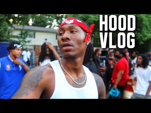 Hood Vlog! DeeBlock Block Party Was So Lit 12 Tried To Stop It! Duke Dennis Vlog!