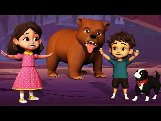 We're Going on a Bear Hunt 3D Kids Video Song for Preschoolers for Circle Time  