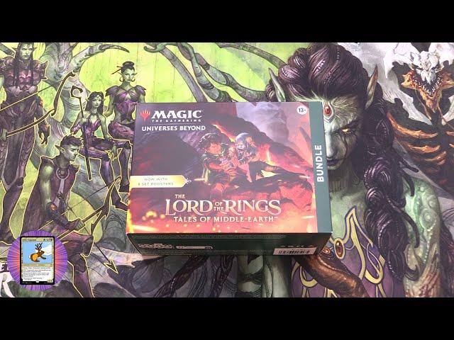 MTG Lord of the Rings Bundle Unboxing - MYTHICS!