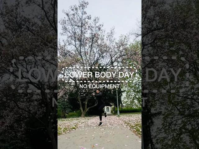 YOUR DAILY WORKOUT DOSE | Lower-Body | No Equipment | Stronger Legs + Faster Runs‍️