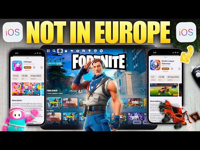 Play Epic Games Outside EU : Fortnite | Fall Guys | Rocket League