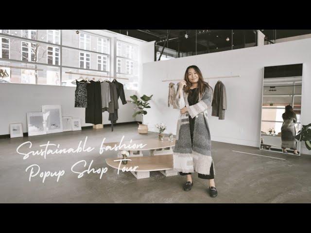 my sustainable fashion shop tour | inspiroue