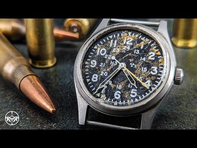 Radioactive Hazardous US-Military Hamilton Watch - Restoration of a Tritium Contaminated Watch