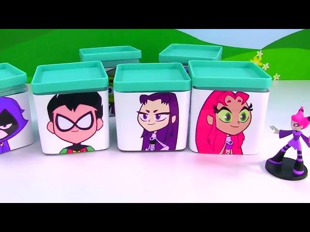 Teen Titans Jinx Plays Fizzy and Phoebe's Disk Drop Game