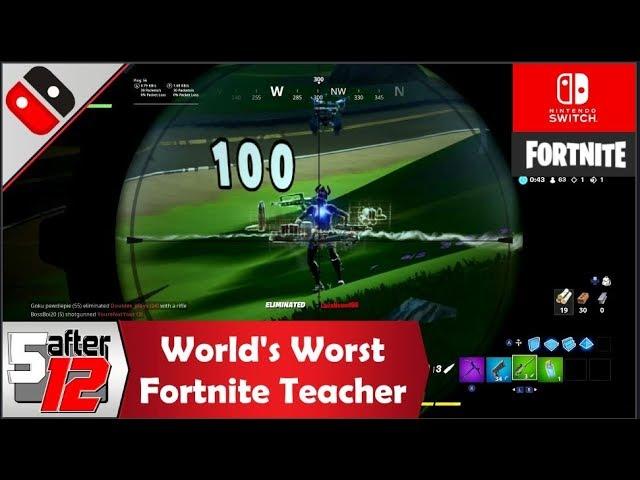 Fortnite | Can my son coach me to a Victory Royale on Nintendo Switch?