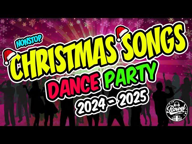 CHRISTMAS SONGS MEDLEY 2024 - 2025 | Nonstop Disco Party Mix | Dj Rowel