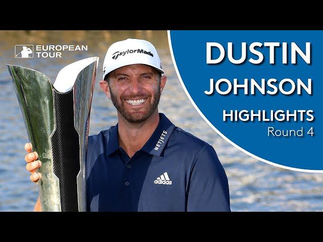 Dustin Johnson Winning Highlights | 2019 Saudi International