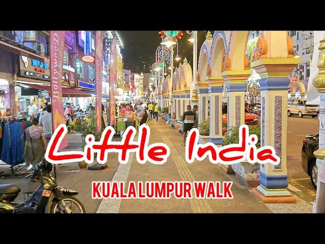 4k Little India Walking Tour || Brickfields || Kuala Lumpur #trending #viralvideo #travel #4k