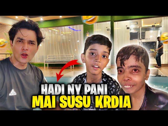 Owais Jeeva Ny Pool Mai Thook Phek Diya | Bacha Party | Salman Saif