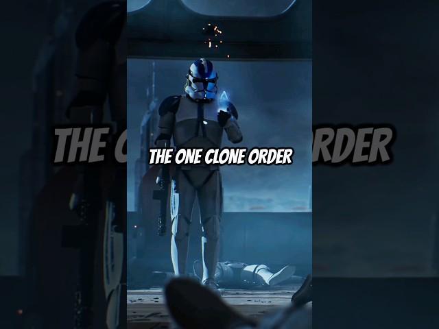 Why Darth Vader FEARED This Clone Order