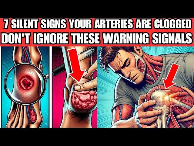 DON'T MISS THESE 7 WARNING SIGNS OF CLOGGED ARTERIES - IT COULD SAVE YOUR LIFE!