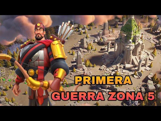 NOS TOCA LUCHAR GUERRA ZONA 5 | RISE OF KINGDOMS Español