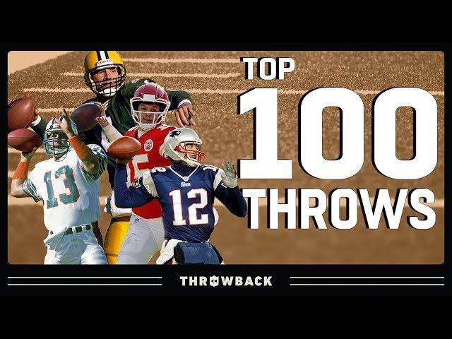 Top 100 Throws in NFL History!