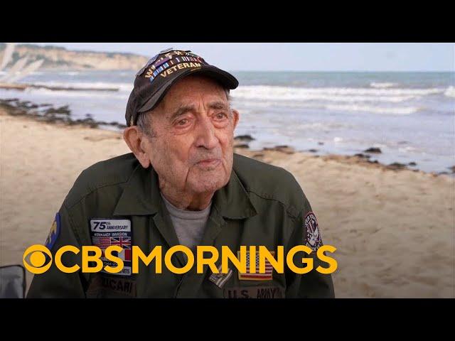 Veteran describes living through D-Day