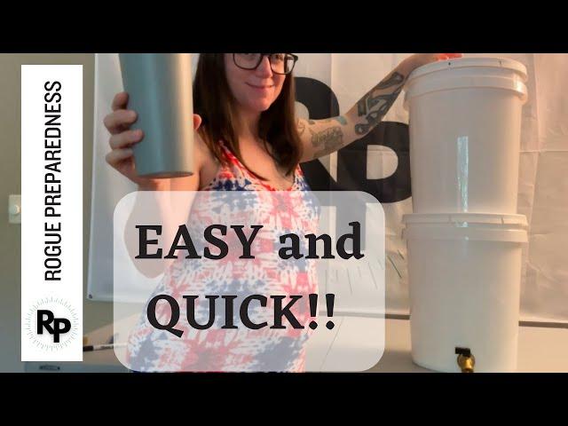 How To Make a DIY Water Filter for Under $100!