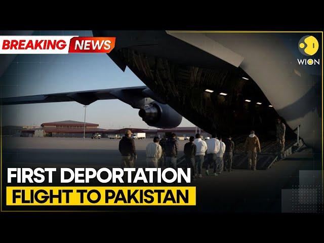 US To Send First Deportation Flight To Pakistan | World News | BREAKING NEWS | WION