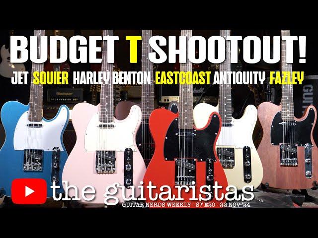 Budget Telecaster Shootout!  Sub $200 Line-Up Side By Side